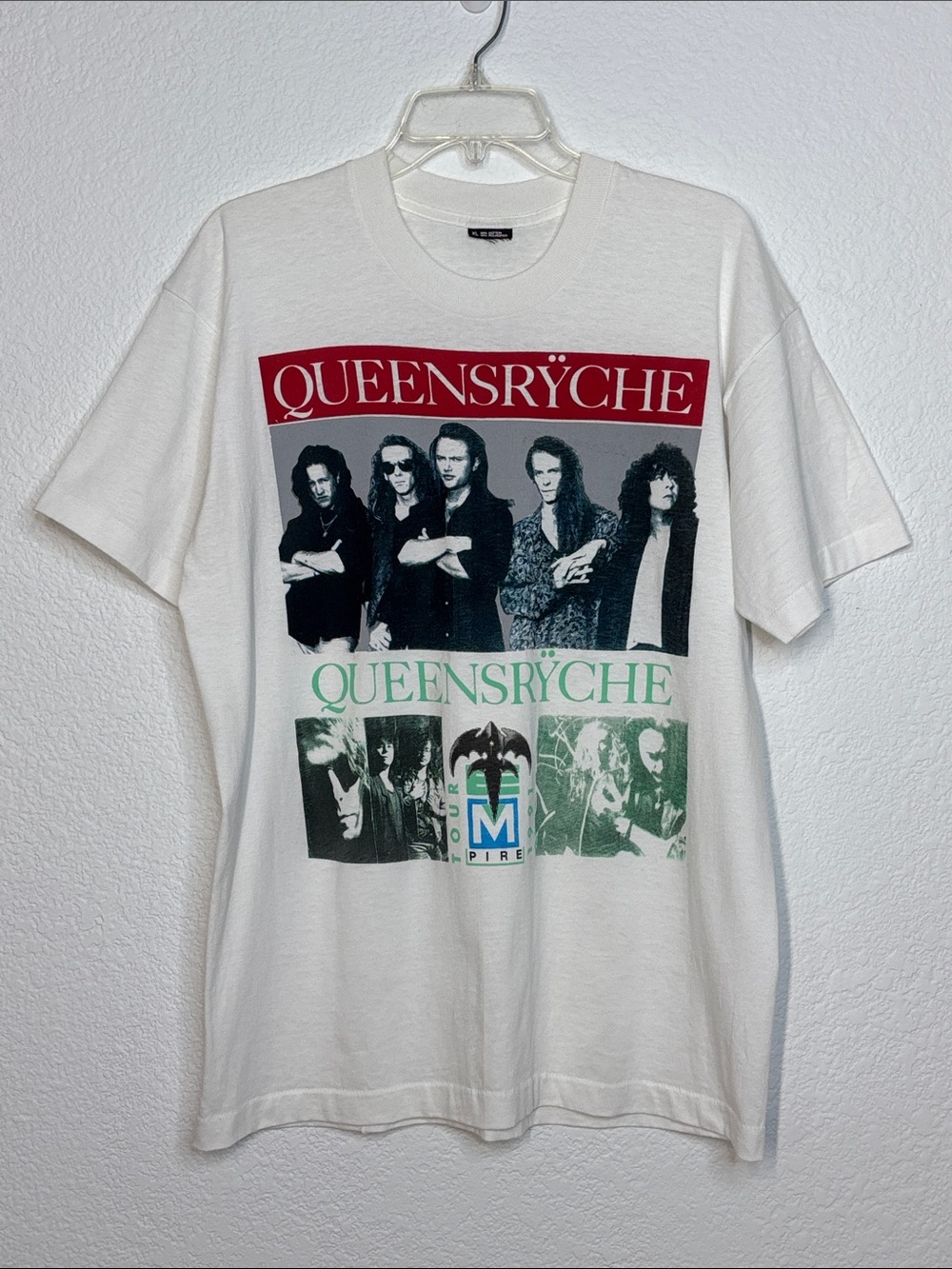 Queensryche  Band T-Shirt - Vintage 1991 Empire Tour